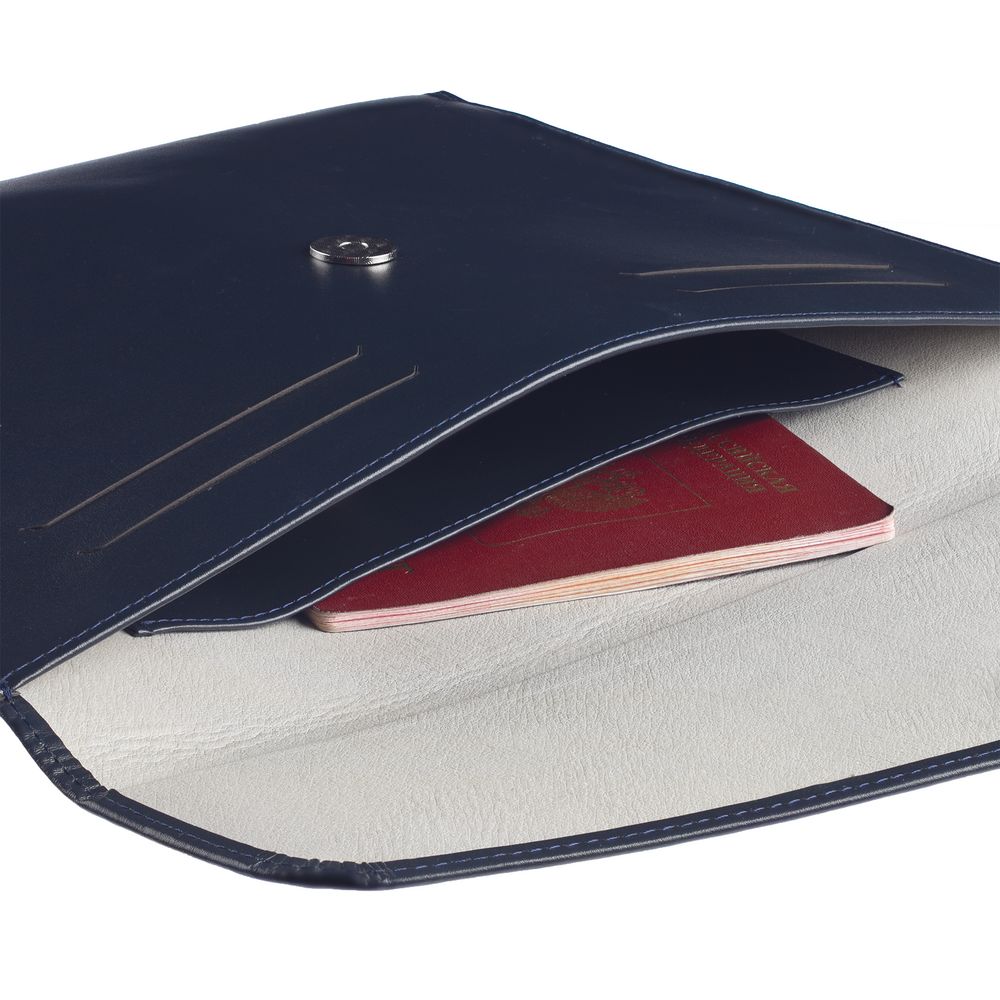 Папка для документов Signature, синяя — изображение 6