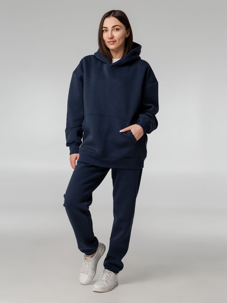 Худи Kulonga Oversize, темно-синее — изображение 9