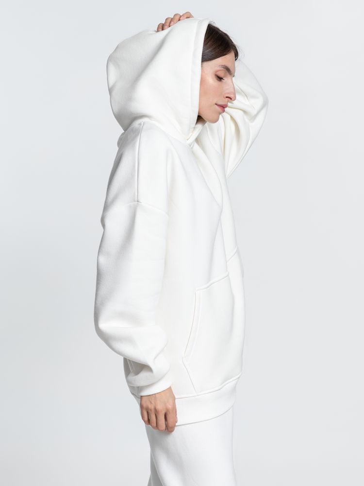 Худи Kulonga Oversize, молочно-белое — изображение 9