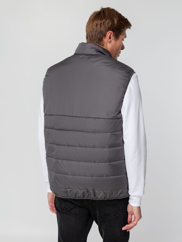 Жилет Leven, темно-серый (графит) — изображение 9