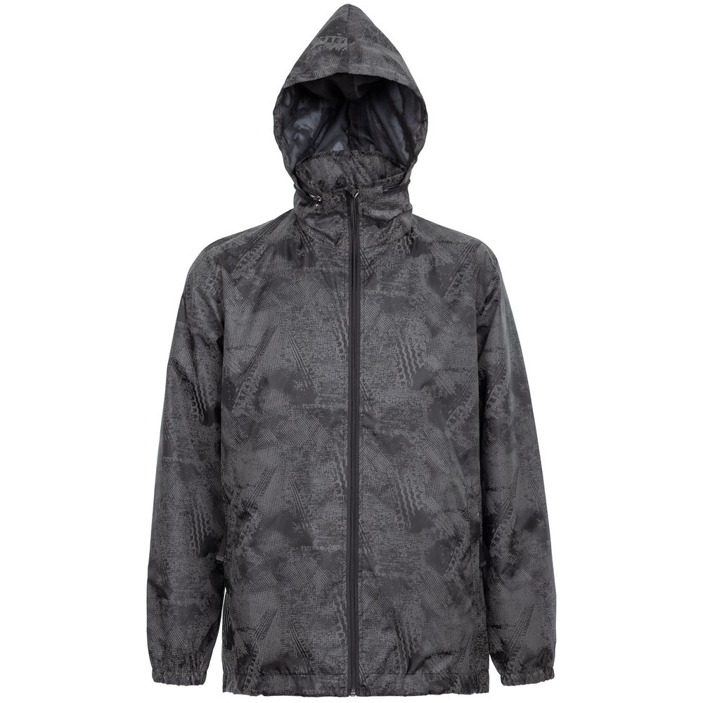 Ветровка светоотражающая Finvind, темно-серая — изображение 6