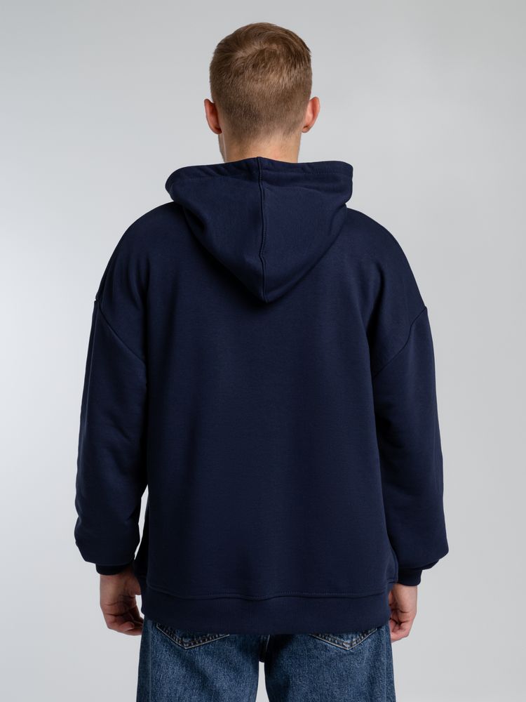 Худи оверсайз Kulonga Comfort, темно-синее — изображение 6