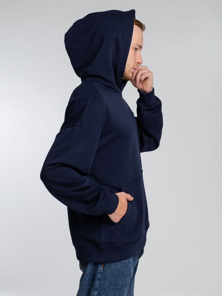 Худи оверсайз Kulonga Comfort, темно-синее — изображение 7
