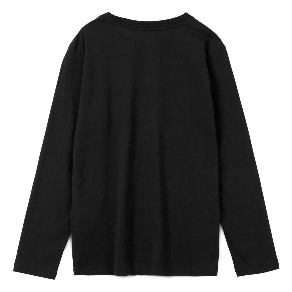 Футболка с длинным рукавом Lehta, черная — изображение 4