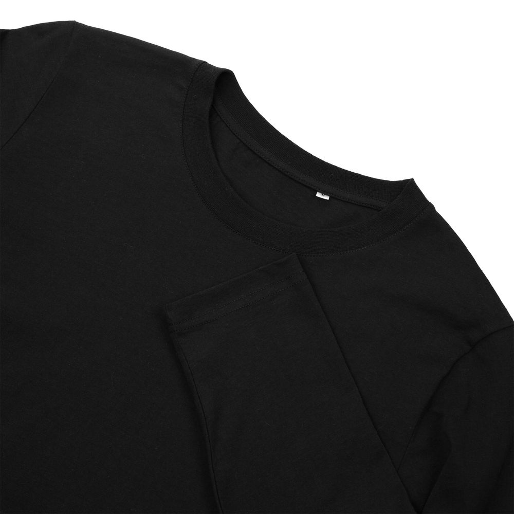 Футболка с длинным рукавом Lehta, черная — изображение 5