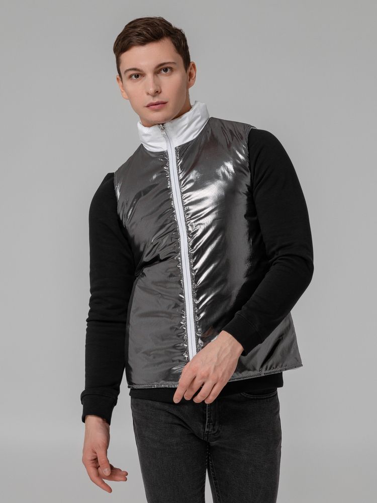 Жилет двусторонний Climb, белый — изображение 15