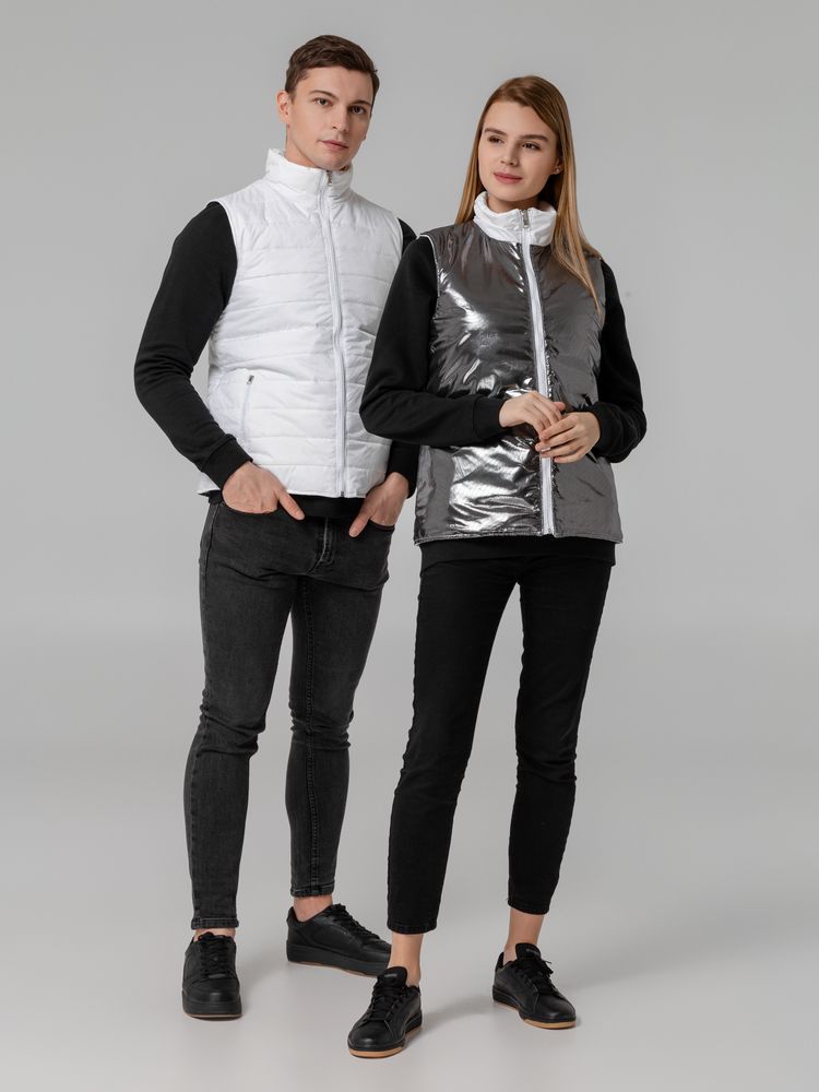 Жилет двусторонний Climb, белый — изображение 17