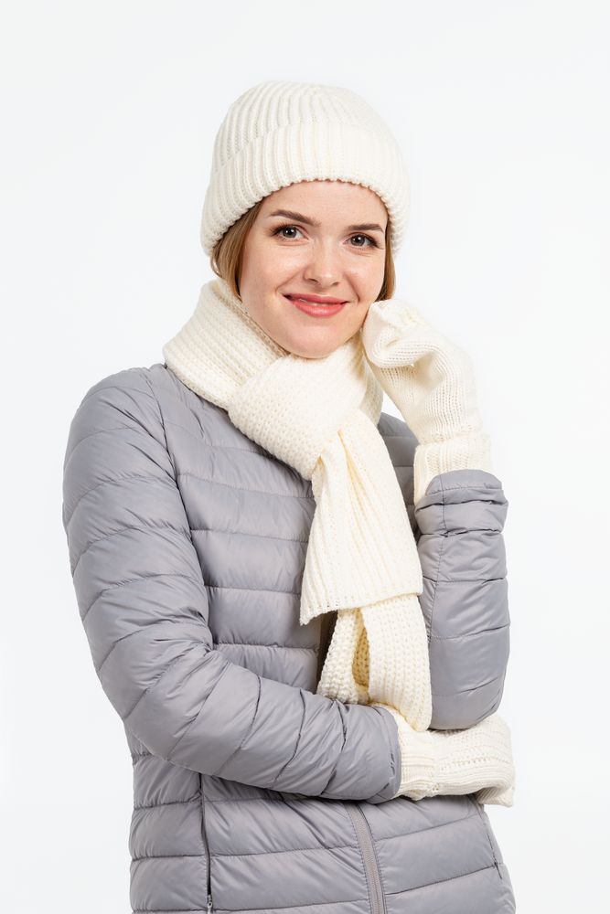 Шарф Nordkapp, белый (молочный) — изображение 7