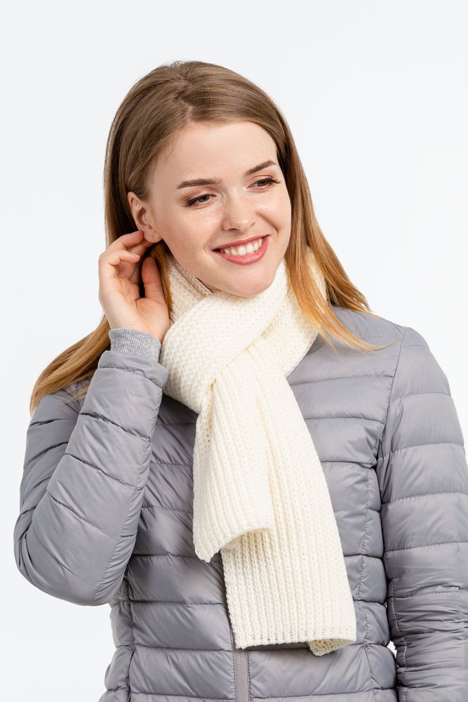 Шарф Nordkapp, белый (молочный) — изображение 6