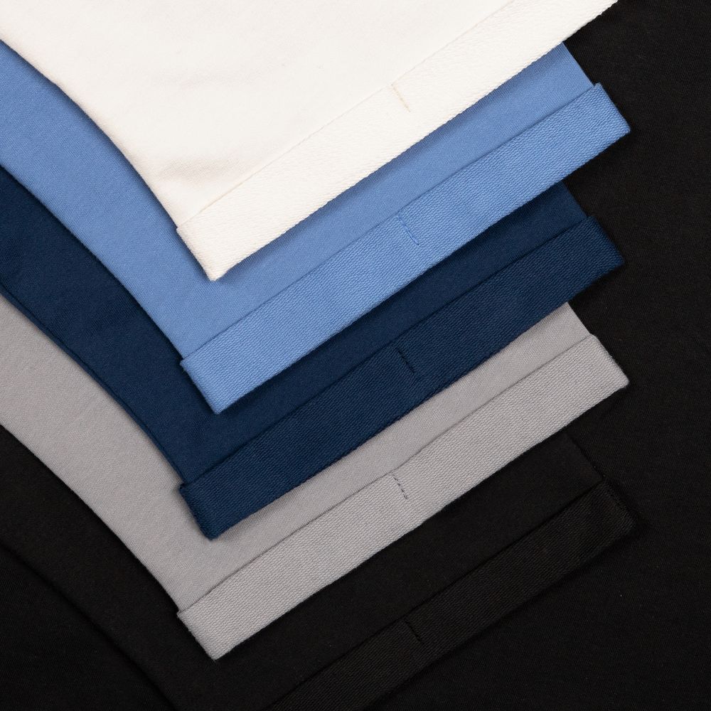 Футболка оверсайз унисекс Kosmos 2.0, темно-синяя — изображение 6