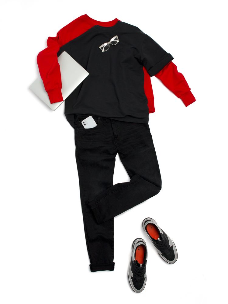 Футболка оверсайз унисекс Kosmos 2.0, синяя — изображение 13