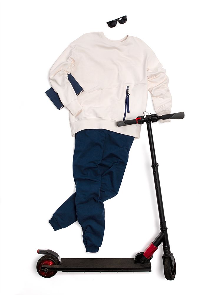 Свитшот унисекс Kosmos 2.0, темно-синий — изображение 11