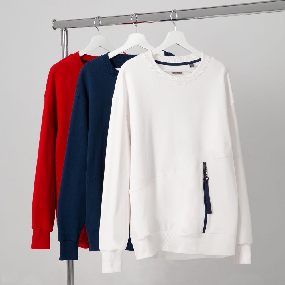 Свитшот унисекс Kosmos 2.0, темно-синий — изображение 4