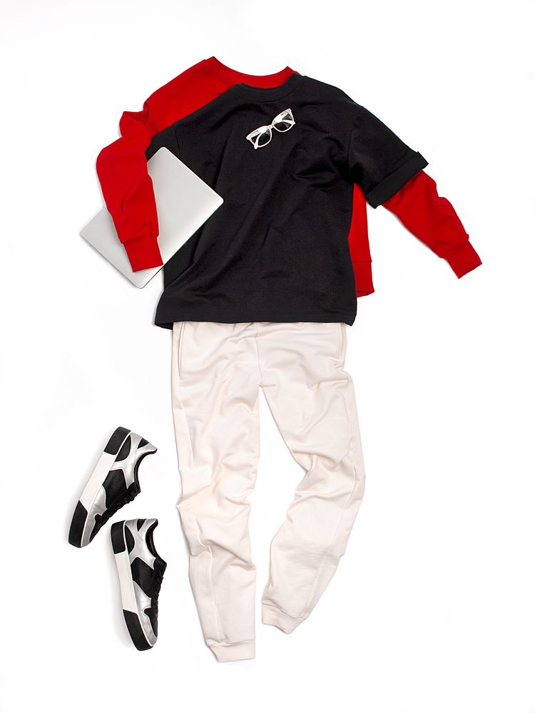 Свитшот унисекс Kosmos 2.0, красный — изображение 12