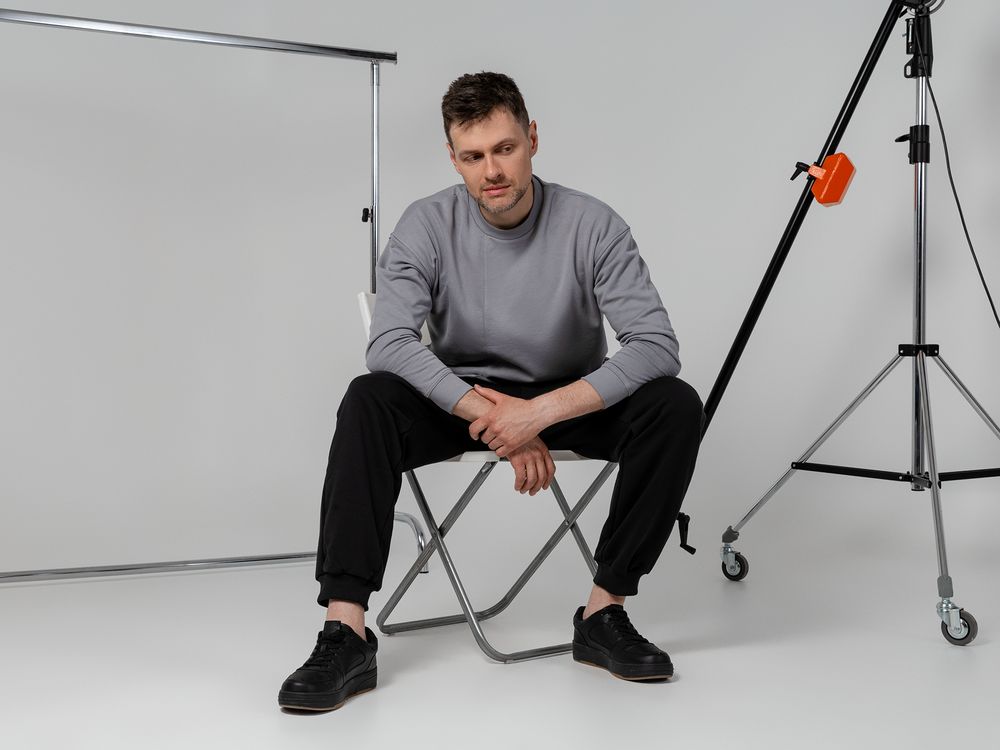 Свитшот Neofit, светло-серый — изображение 9