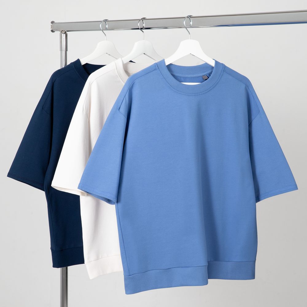 Футболка унисекс Neofit, темно-синяя — изображение 5