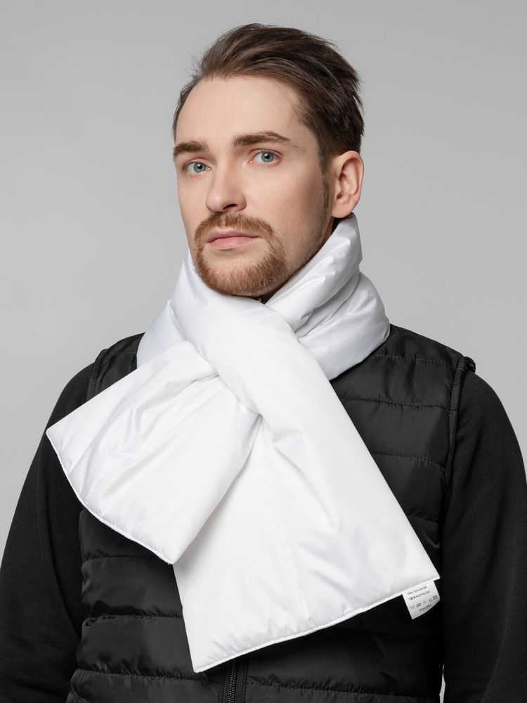 Шарф Shelter, белый — изображение 4