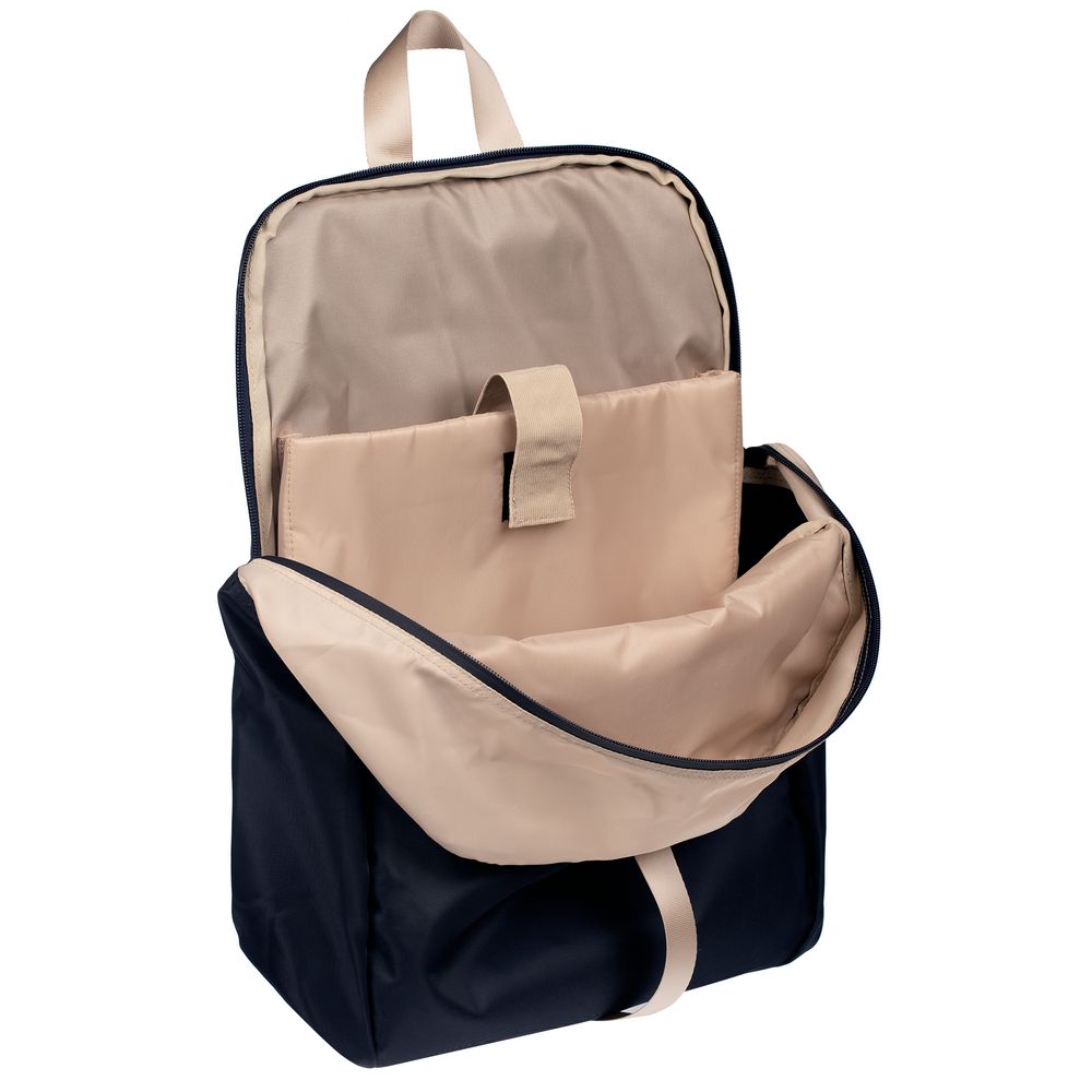 Рюкзак coolStuff, темно-синий с бежевым — изображение 6