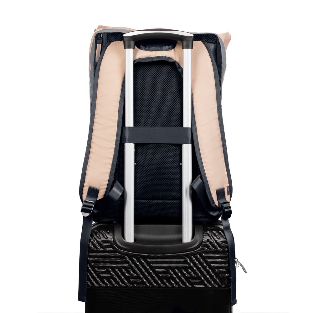 Рюкзак coolStuff Plus, бежевый с темно-синим — изображение 9