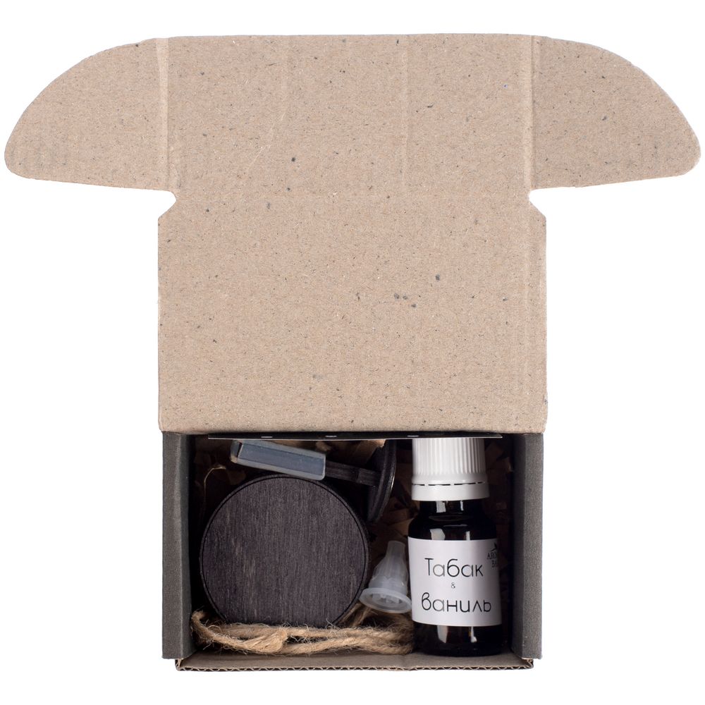 Ароматизатор в машину Sentir Deflector, черный, табак и ваниль — изображение 4