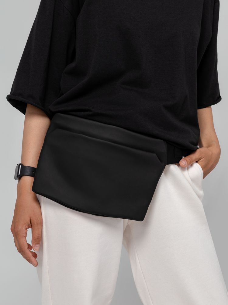 Поясная сумка Traffic, черная — изображение 3