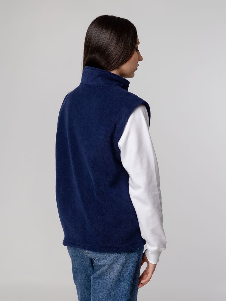 Жилет флисовый Manakin, темно-синий — изображение 13