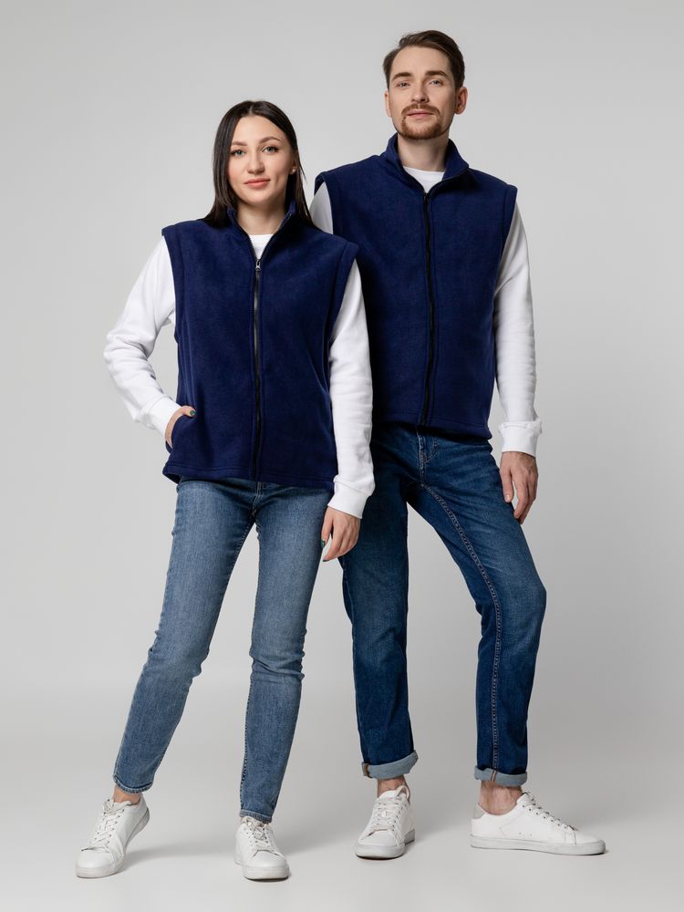Жилет флисовый Manakin, темно-синий — изображение 15