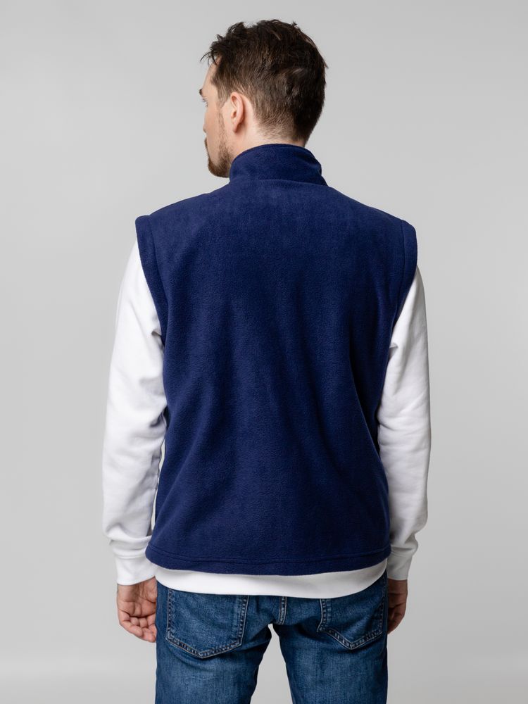Жилет флисовый Manakin, темно-синий — изображение 9