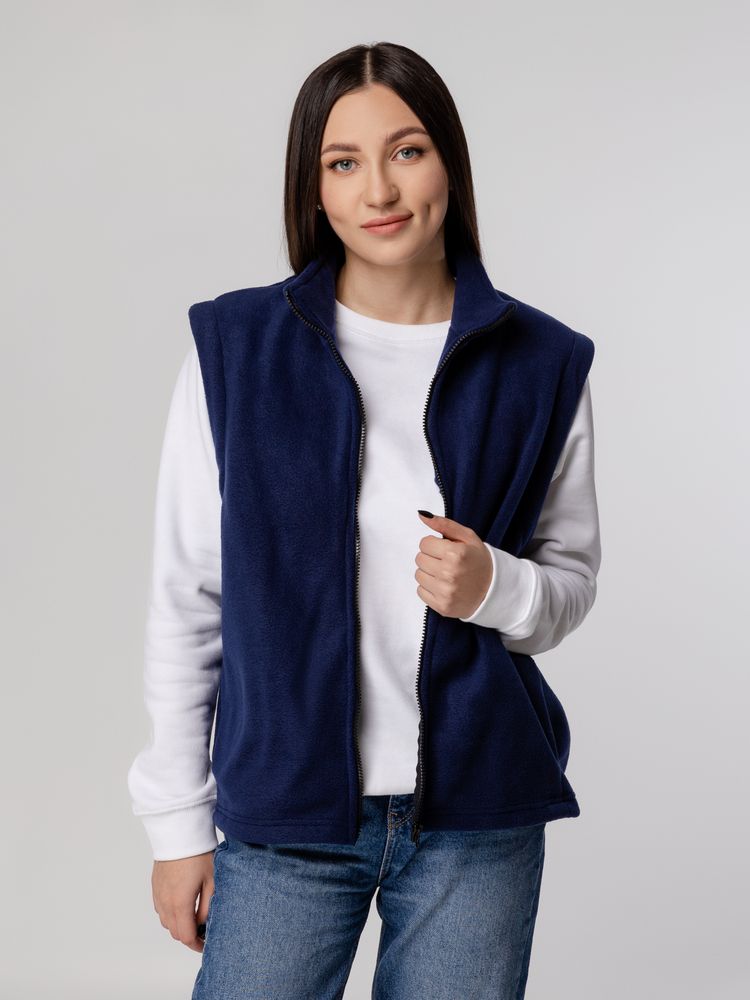 Жилет флисовый Manakin, темно-синий — изображение 12