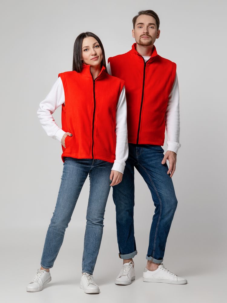Жилет флисовый Manakin, красный — изображение 15