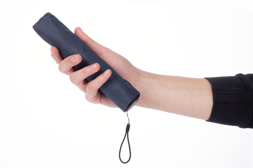 Зонт складной Luft Trek, темно-синий — изображение 5