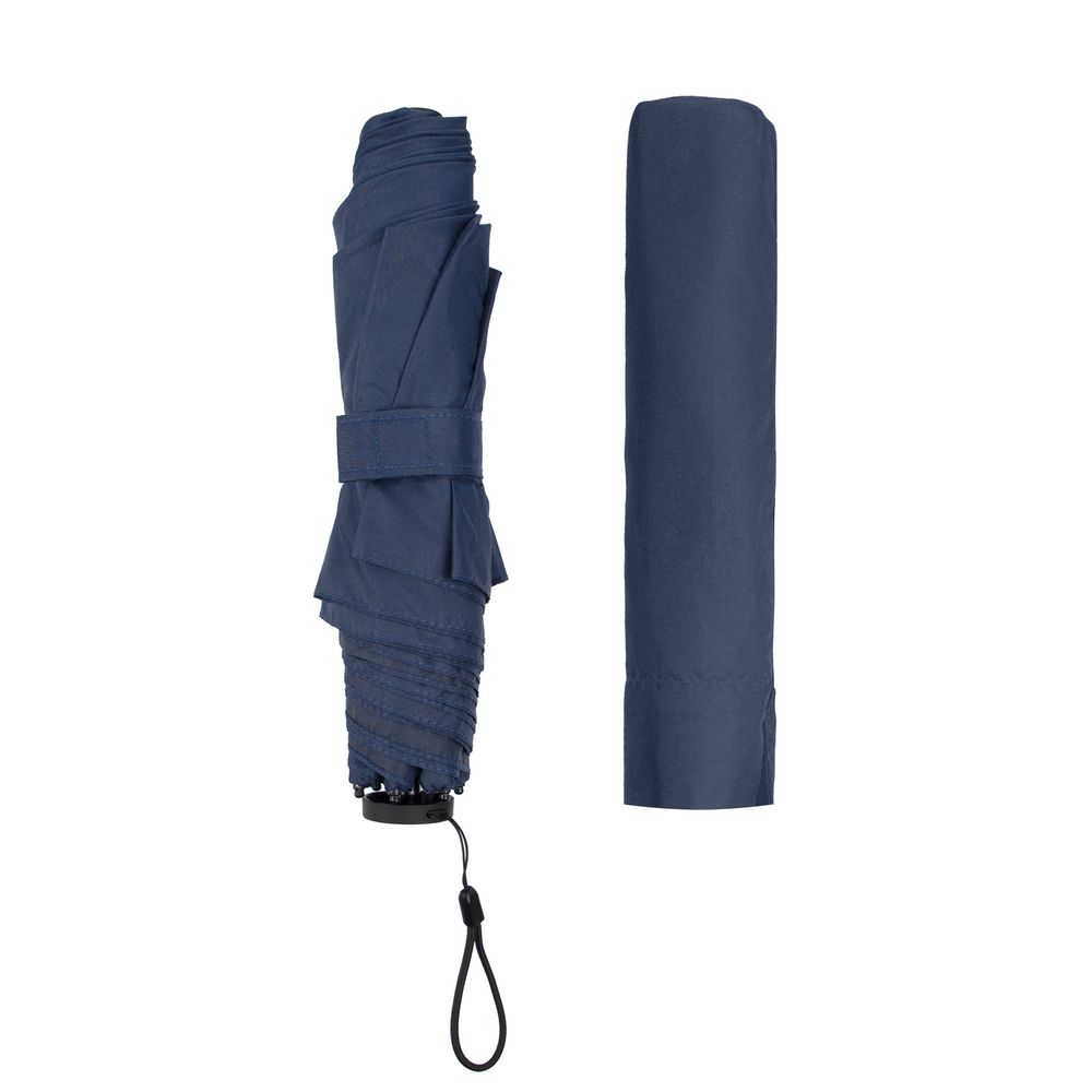 Зонт складной Luft Trek, темно-синий — изображение 7