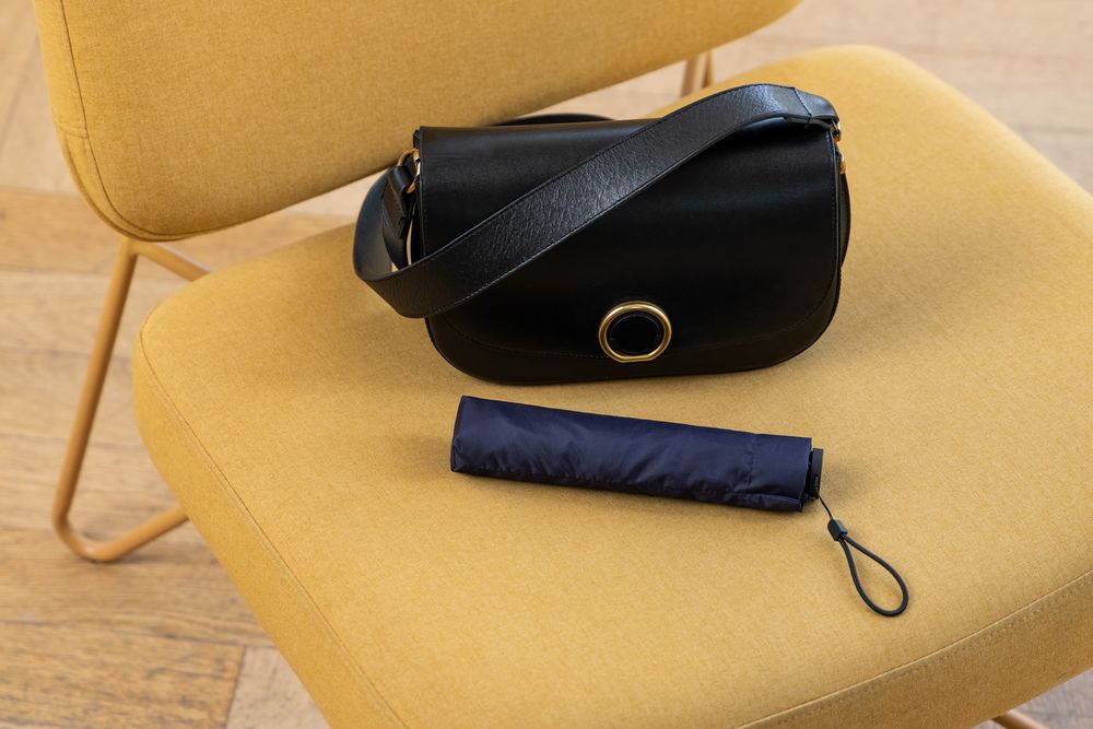 Зонт складной Luft Trek, темно-синий — изображение 8