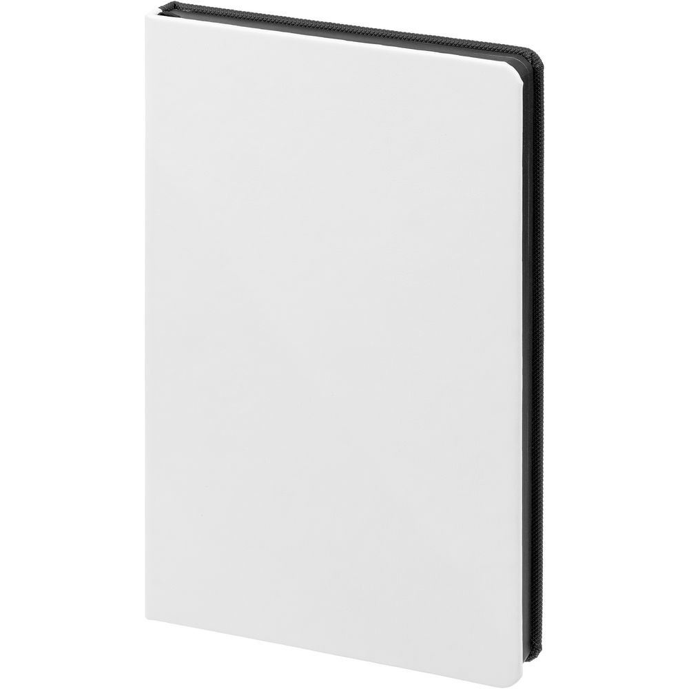 Ежедневник Duplex, недатированный, белый с черным — изображение 3