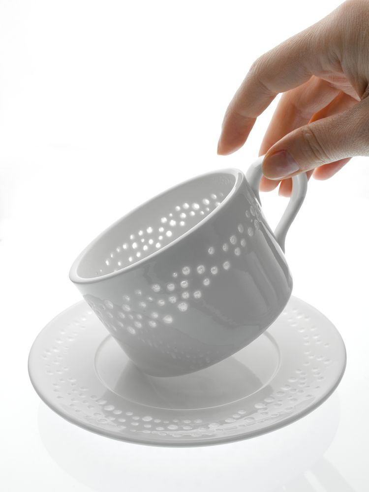 Чайная пара Coralli Luziano, белая — изображение 11