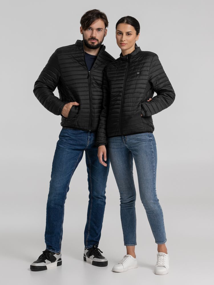 Куртка с подогревом Thermalli Meribell, черная — изображение 17