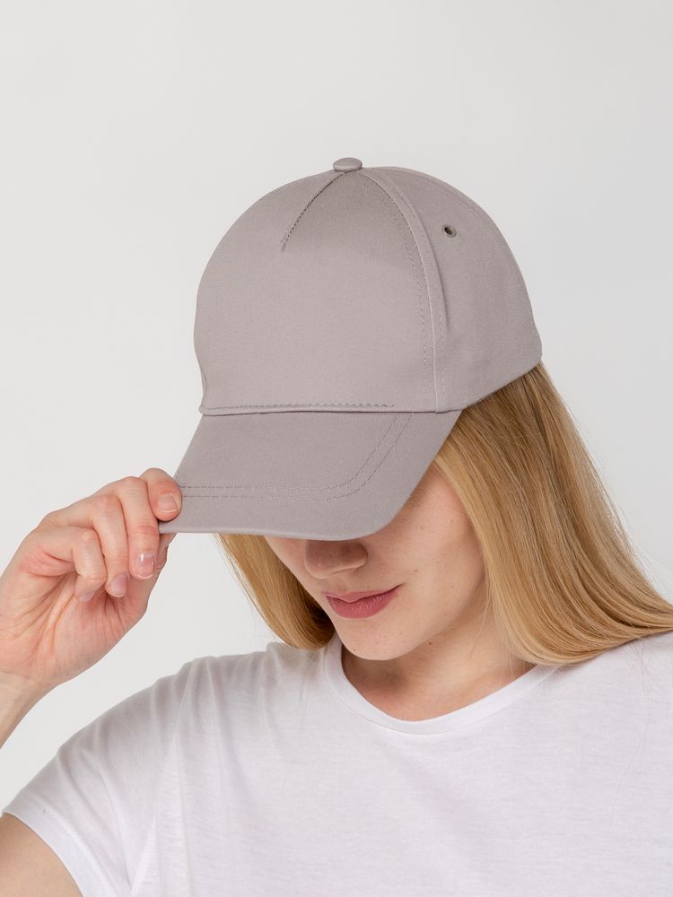 Бейсболка Convention, серая — изображение 6