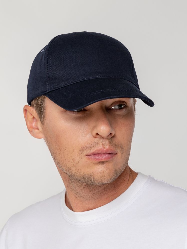 Бейсболка Convention, темно-синяя — изображение 8