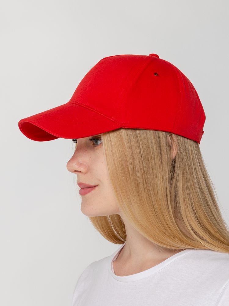 Бейсболка Convention, красная — изображение 6