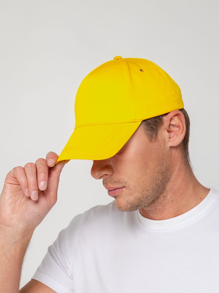 Бейсболка Convention, желтая — изображение 5