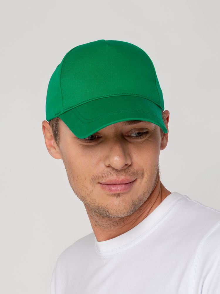 Бейсболка Convention, темно-зеленая — изображение 5