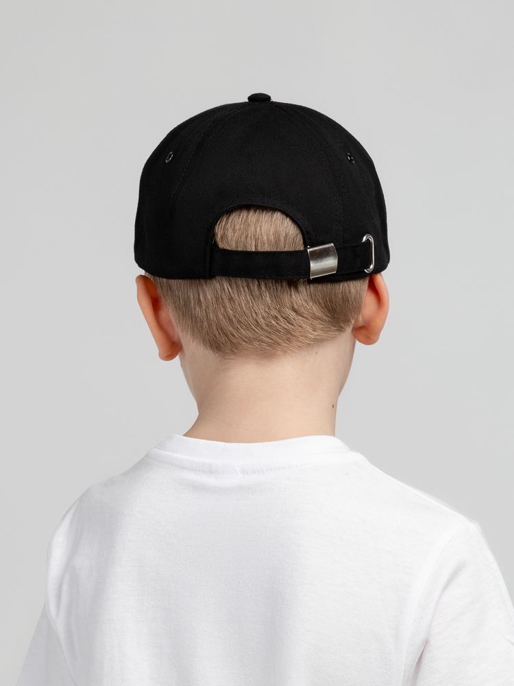 Бейсболка детская Capture Kids, черная — изображение 7