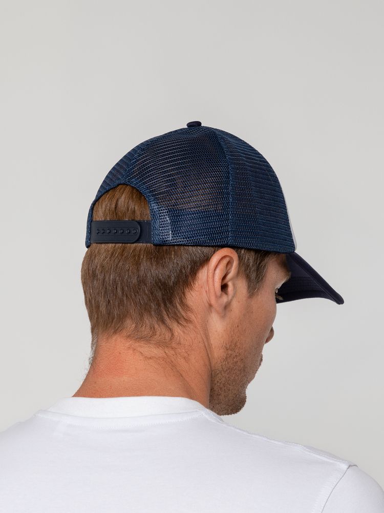 Бейсболка Sunbreaker, темно-синяя с белым — изображение 10