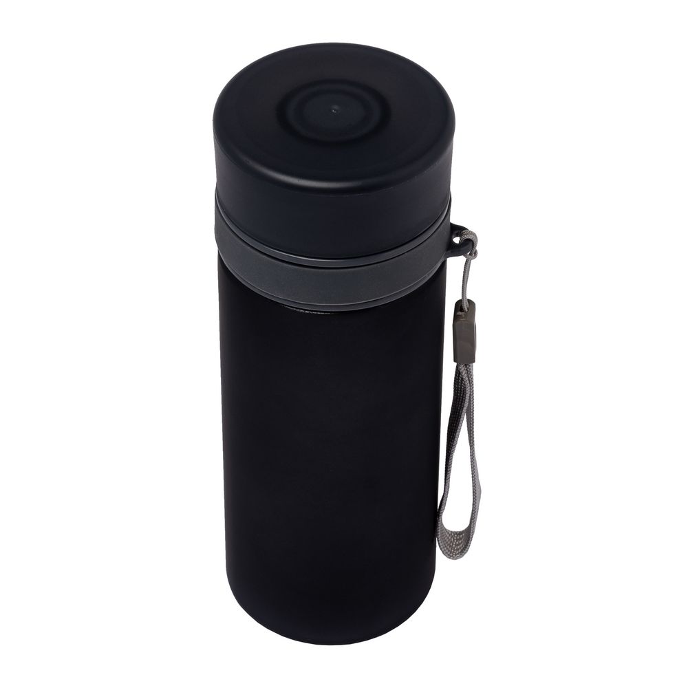 Бутылка для воды Simple, черная — изображение 3