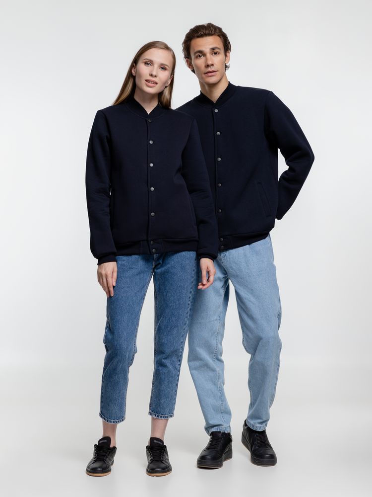 Бомбер Graduate, темно-синий — изображение 15