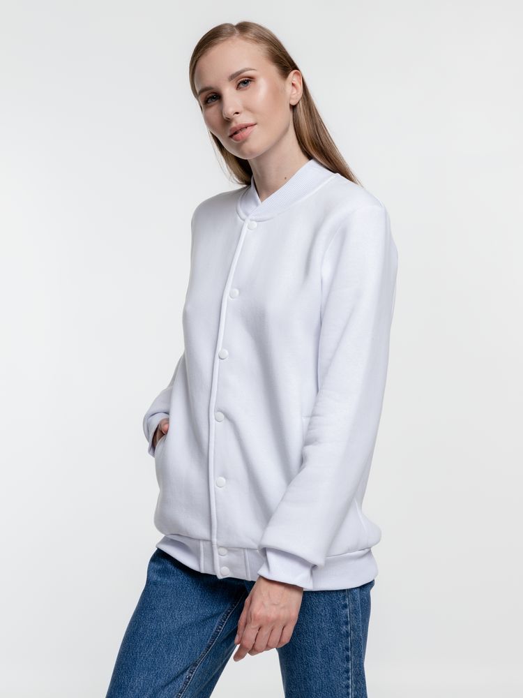 Бомбер Graduate, белый — изображение 10