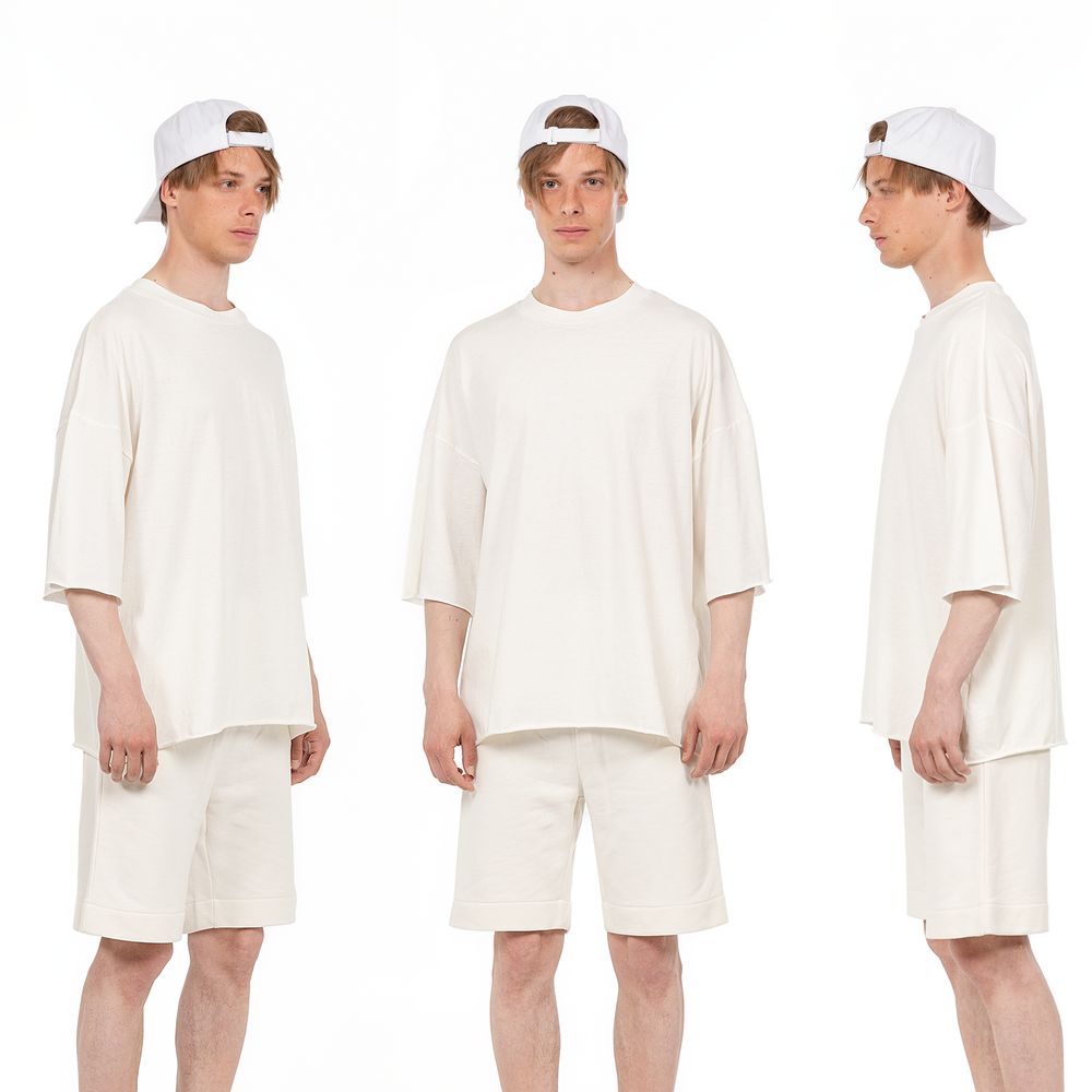 Бейсболка C1, белая — изображение 10