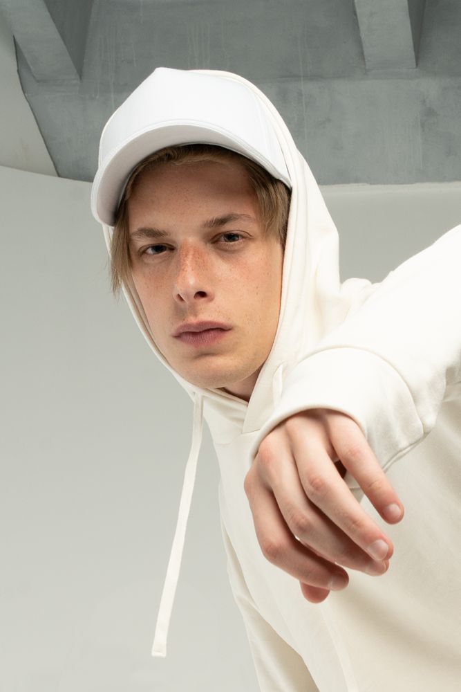 Бейсболка C1, белая — изображение 8