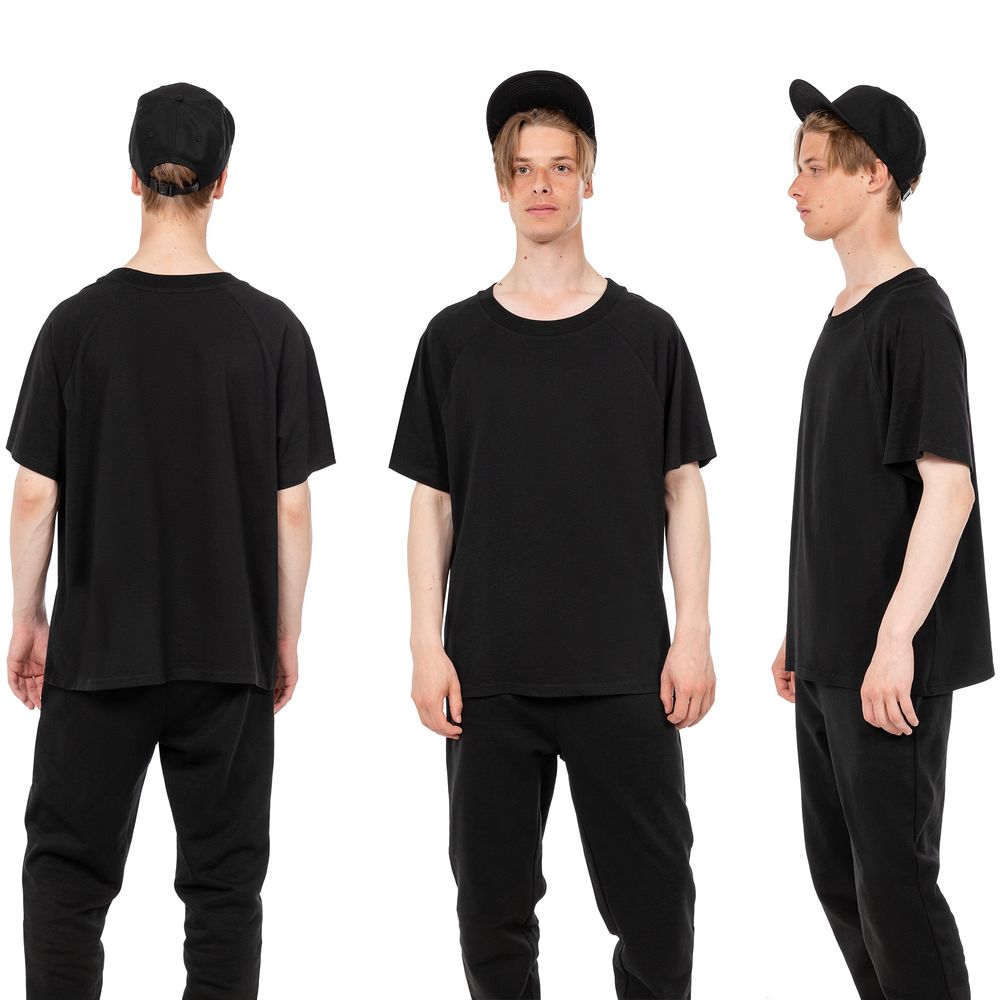 Бейсболка C2, черная — изображение 9