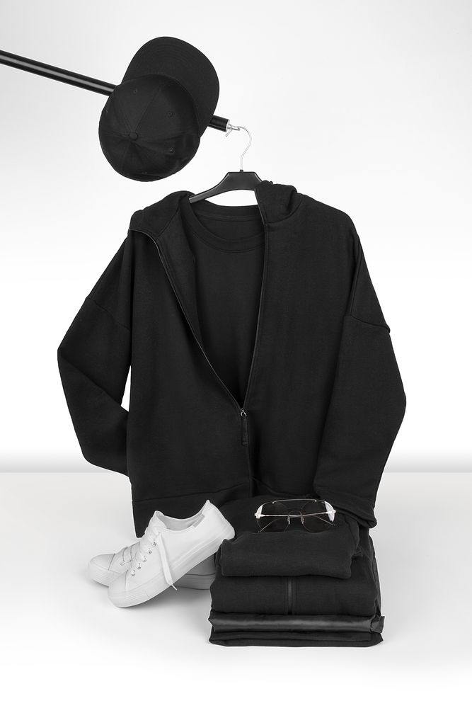 Бейсболка C2, черная — изображение 14